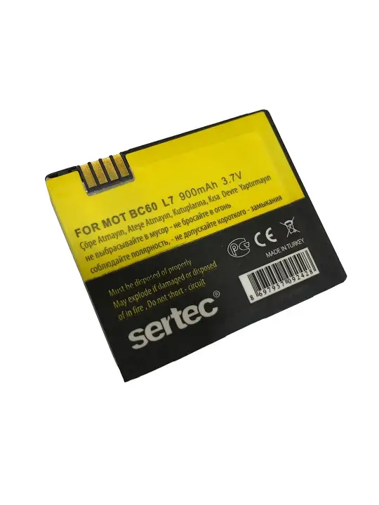 SERTEC - Motorola BC60 Uyumlu Bat
