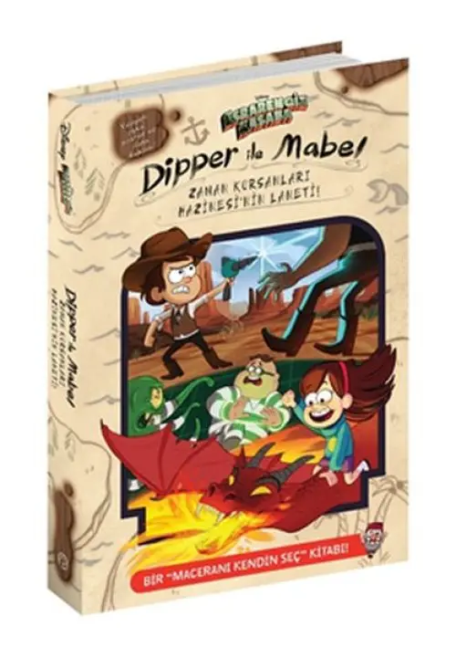 Disney - engiz Kasaba - Dipper ve Mabel - Zaman Korsanları Hazinesi'nin Laneti