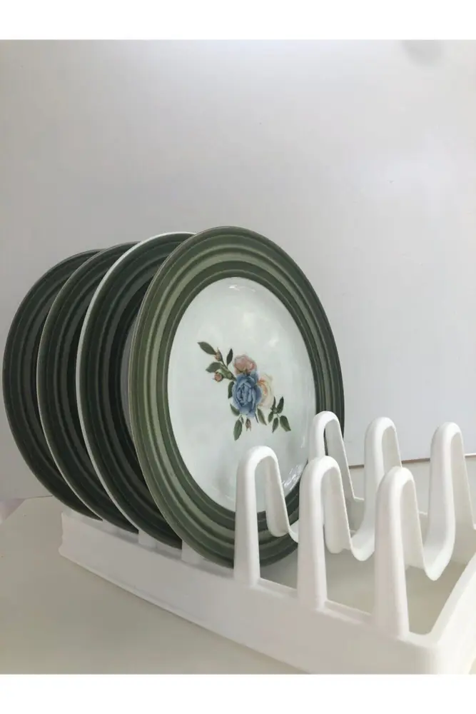 6 Bölmeli Tencere Kapak Rafı - Tencere Kapak Organizeri 5