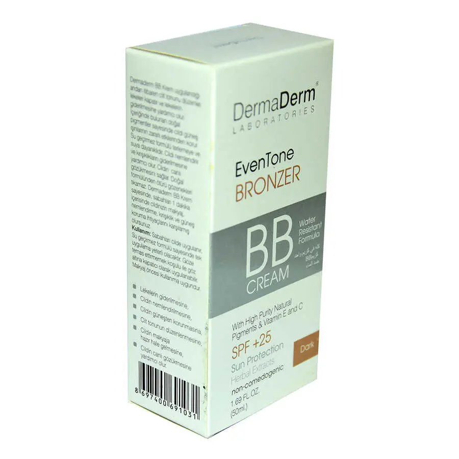 EvenTone BB  Koyu Ton Spf+25 Güneş Koruma  Özlü 50 ML 6