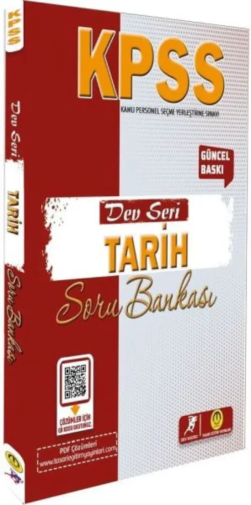 Tasarı Yayınları KPSS Dev Seri Tarih Soru Bankası