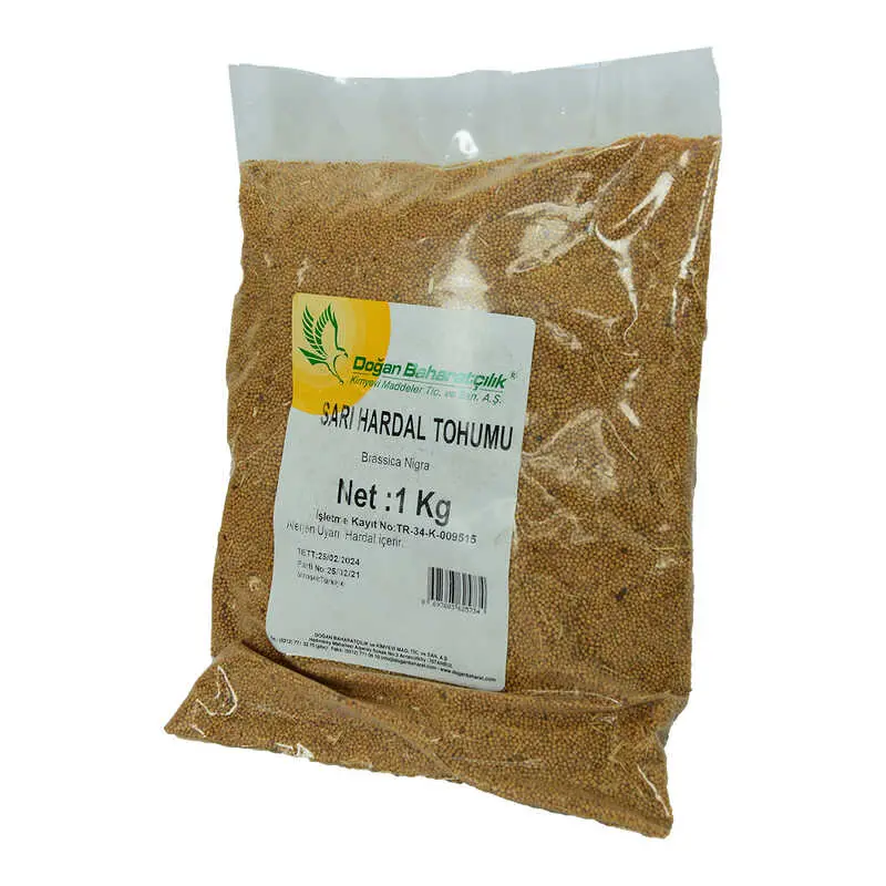 Hardal u Tane Doğal Sarı 1000 Gr Paket 4