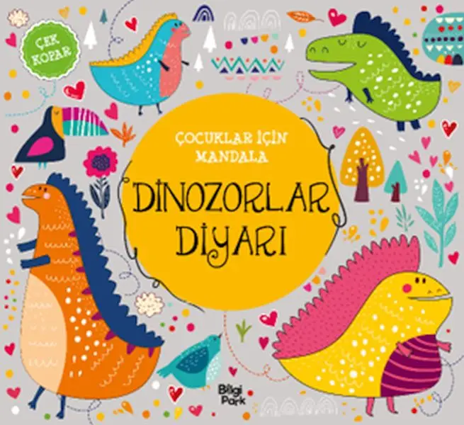 Çuklar İçin Mandala - Dinozorlar Diyarı