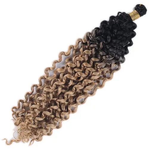 Afro Daası / Siyah Karamel Ombreli