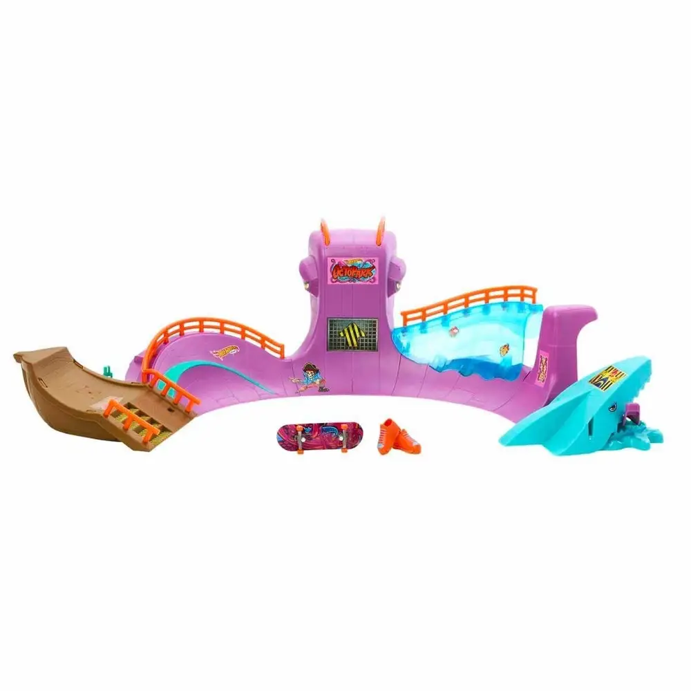 H01 Hot Wheels Skate Ahtt Kaykay Parkı Oyun Seti 4
