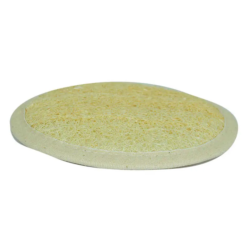 Doğal Kabak Lifli Dıştan El Geçmeli Banyo Duş Kesesi Çap 15-17 Cm 4