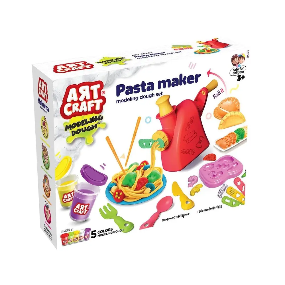 04101 ART CRAFT MAKARNA OYUN HAMUR SET 280 GR 4