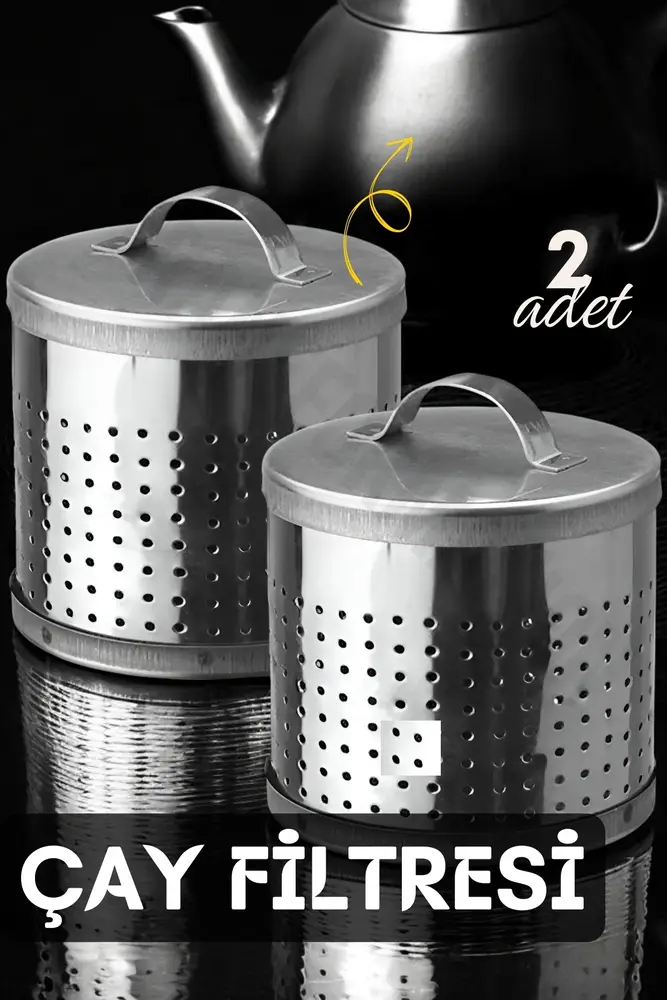 Çay Filtresi Bitki Çayı Filtresi Metal 2