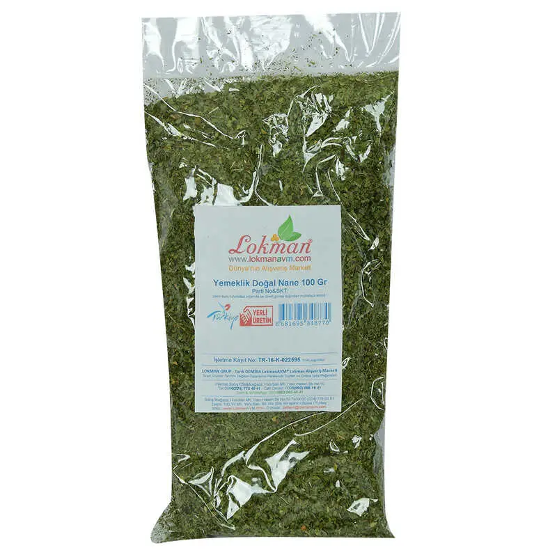 Nane Doğal Yemeklik 100 Gr Paket 3