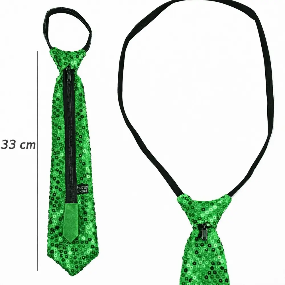 Yeşil Renk Pul Payetli Işıltılı Parti Kratı 33 cm 2