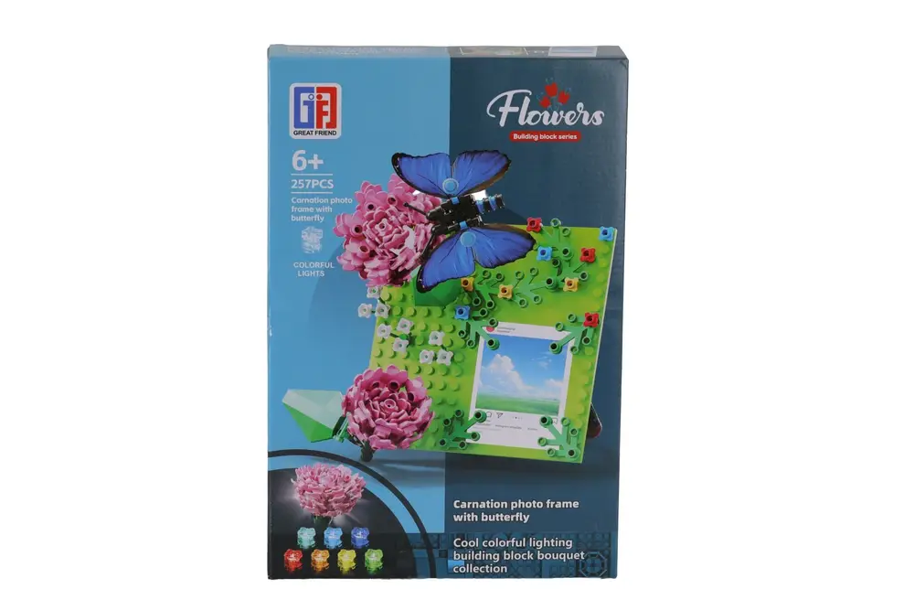 123-915 4 ASORTİ BÜYÜK ÇİÇEK BLOK(Belirtilen fiyat, tekli satış için adet fiyatıdır.) 3