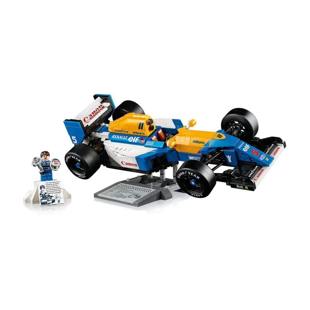 10353 Lego icons Williams Racing FW14B ve Nigel Mansell 10353 parça +18 yaş 3