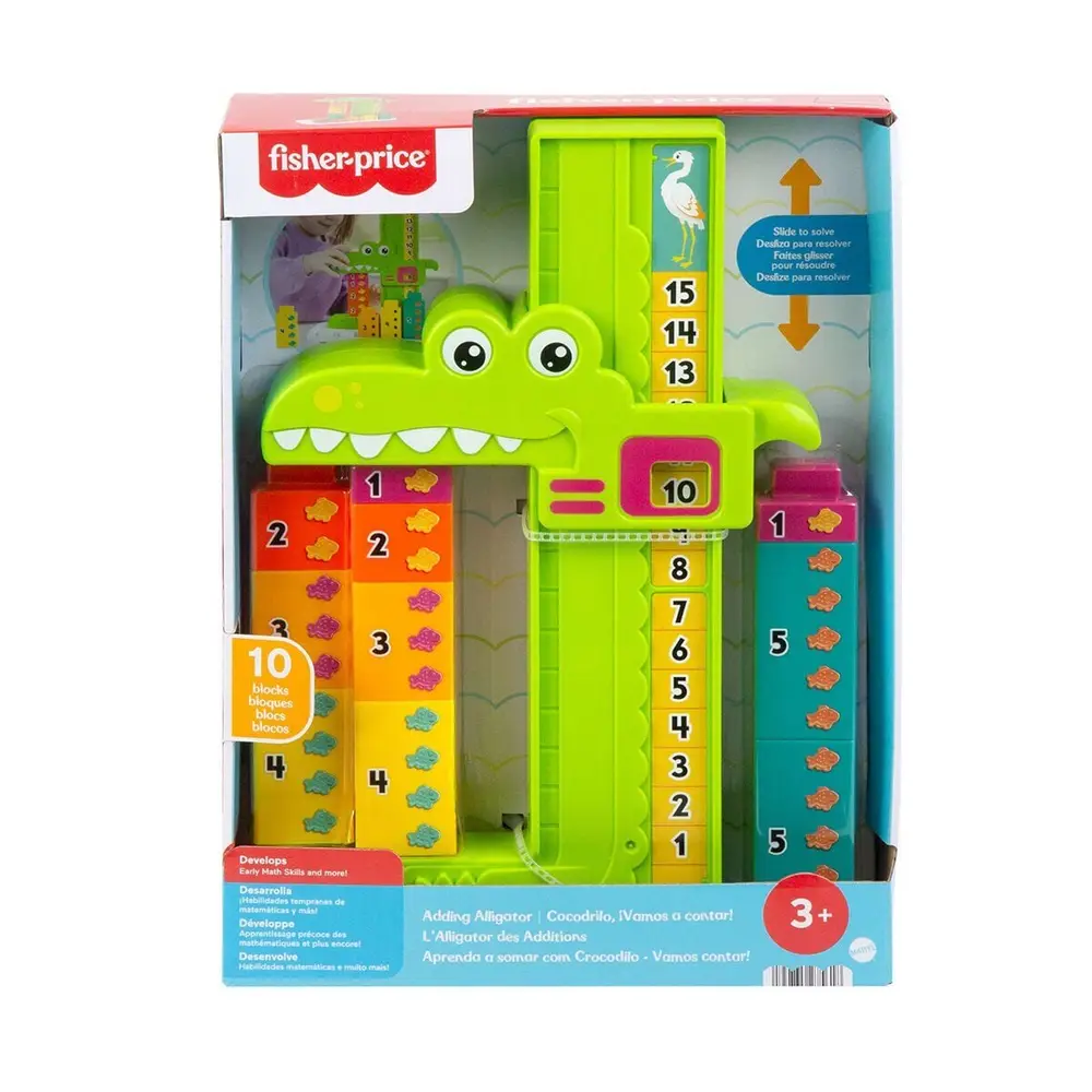 JCT13 Fisher-Price Matematikçi Timsah