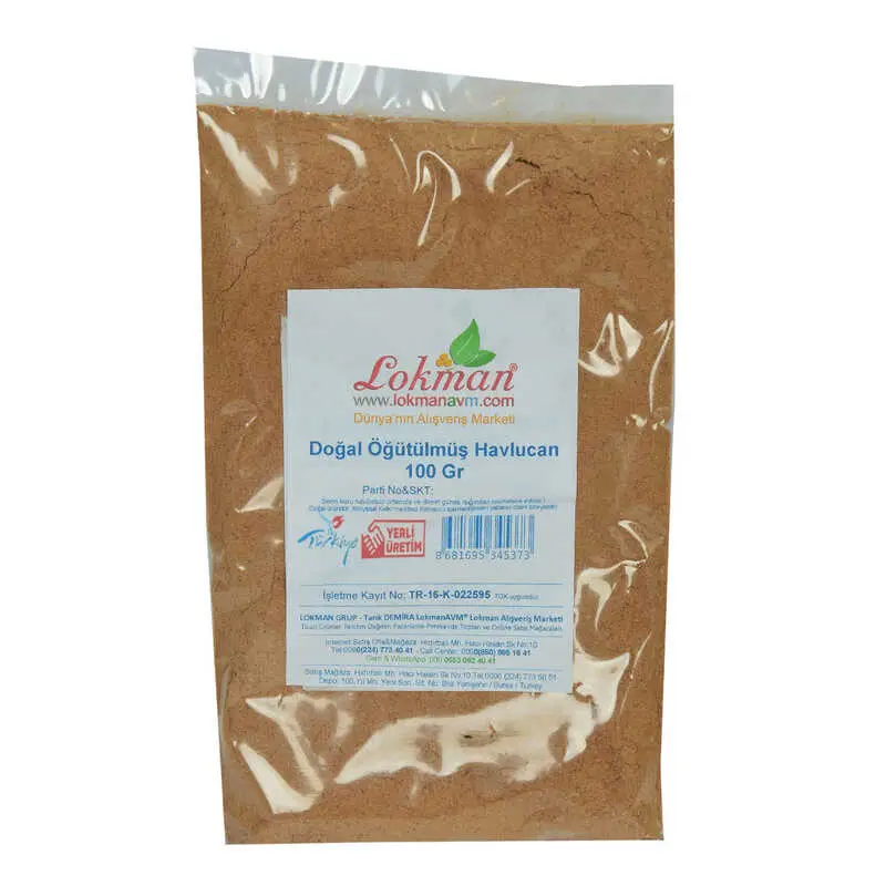 Hlucan Kökü Doğal Öğütülmüş 100 Gr Paket 3