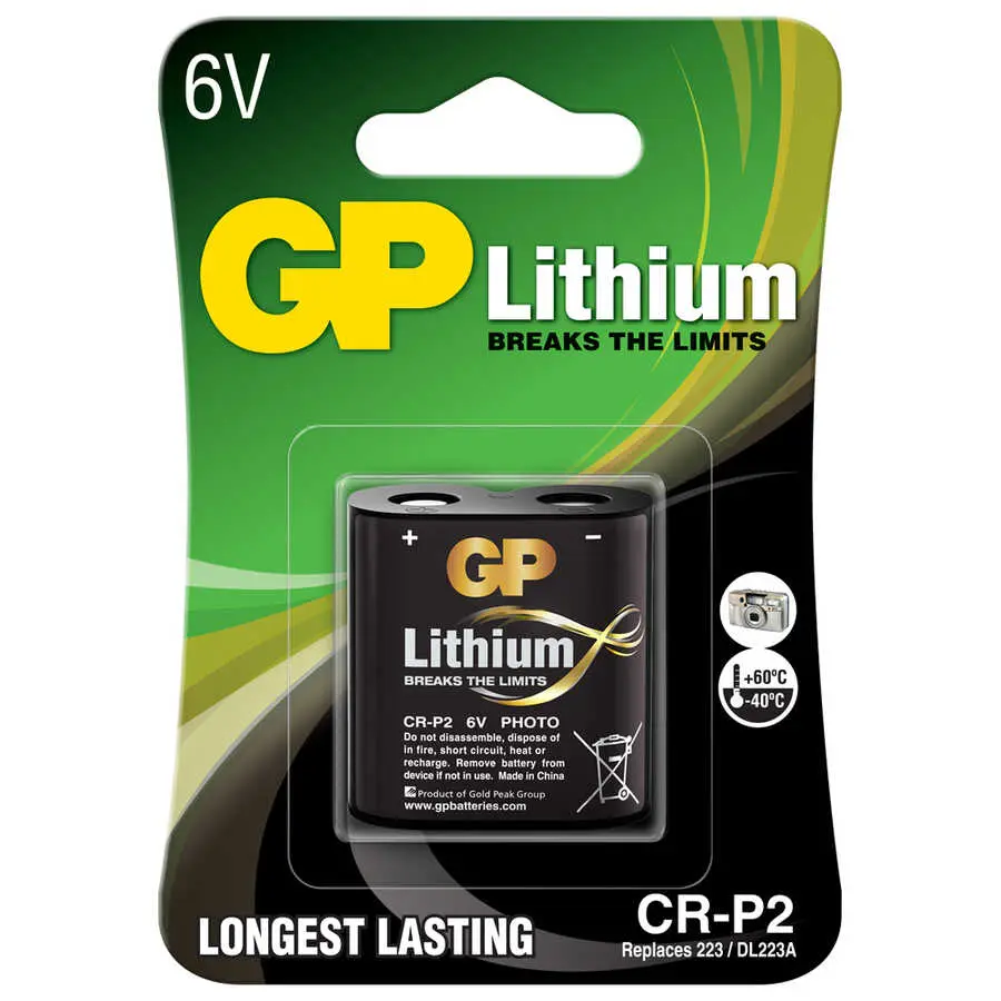 GP CR-P2 6V Lityum Pil