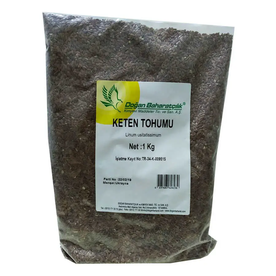 Keten u Tane Doğal 1000 Gr Paket
