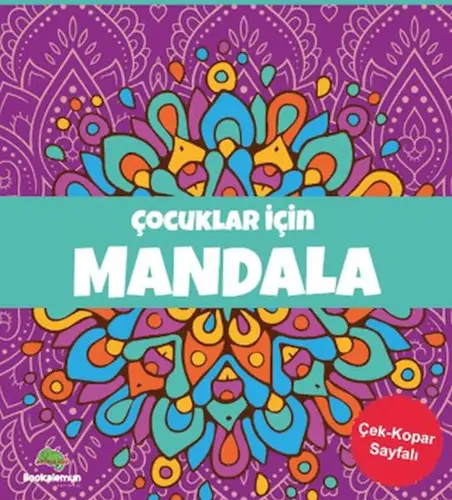 Çuklar için Mandala - Mor