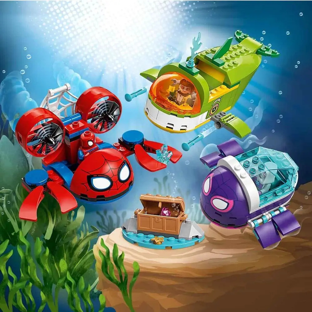 11207 Lego Spidey Spidey Spidey: Su Altı Araçları 154 parça +4 yaş 6