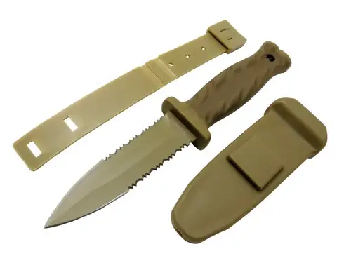 Gerber Knives S30V Haki Bıçağı 22cm - Testere Detaylı, Kılıflı
