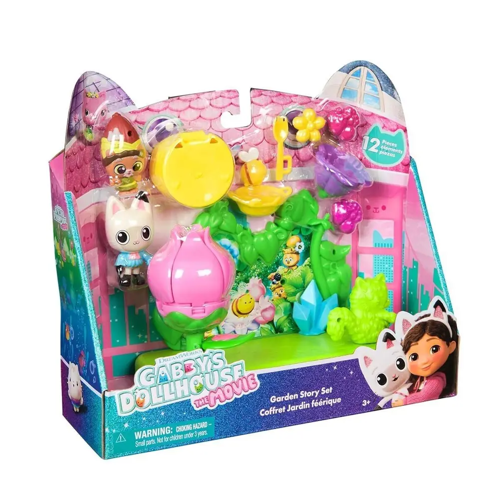 1008538 SUN-SPM-FİGÜR SET GABBY S DOLLHOUSE BAHÇE SETİ 12 PRÇ. 5