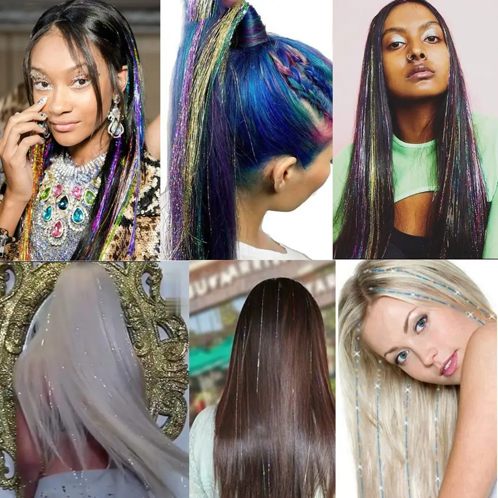 Hair Tinsel / Simi / Yeşil 3