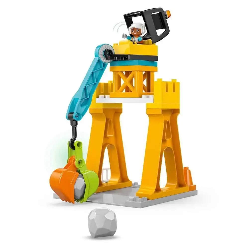 10476 Lego Duplo İnşaat Sahası ve Araçları 84 parça +3 yaş 5