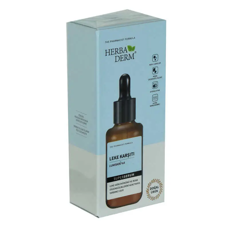 Superserum  Karşıtı Renk Düzensizliklerine Doğal Yüz Serumu 30 ML 4