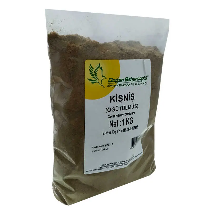 Kişniş Doğal Öğütülmüş 1000 Gr Paket 4