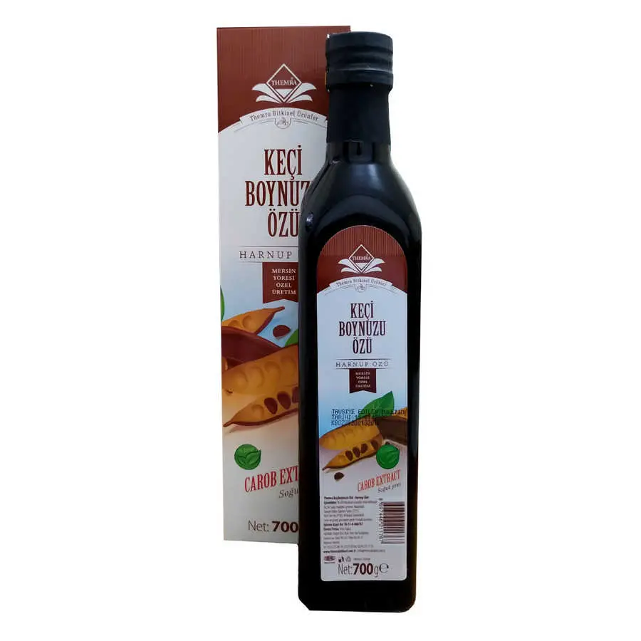 Keçiboynuzu Özü Harnup Özü Cam Şişe 700 Gr 3