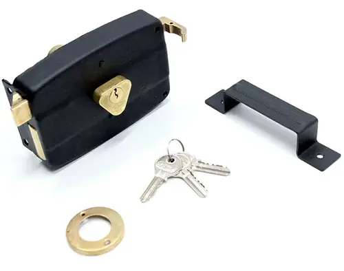 Yuma Dış Kapı Oval Tirajlı Kilit - Karşılıklı, 12mm