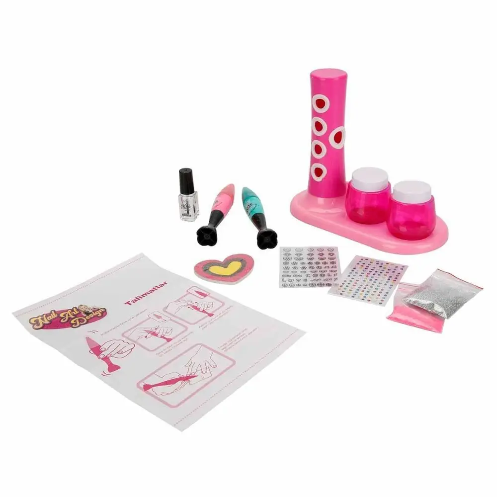 3847 Pretty Pinky 2in1 Tırnak Tasarım Seti -Sunman 3