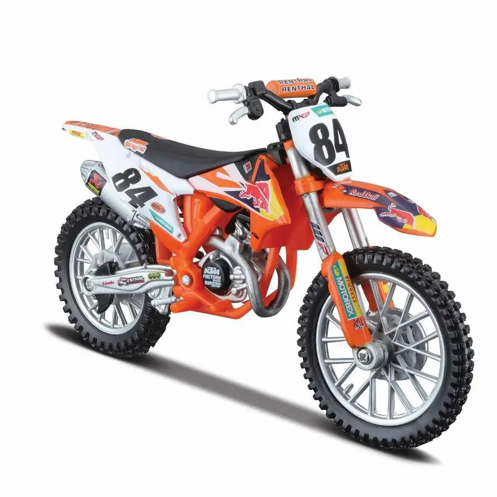 51070 SUN-BUR-1:18 Motor Red Bull KTM 450 2 Asorti - Sunman 4