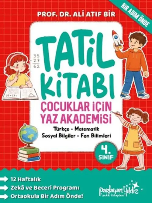 Çuklar İçin Yaz Akademisi 4. Sınıf Tatil Kitabı
