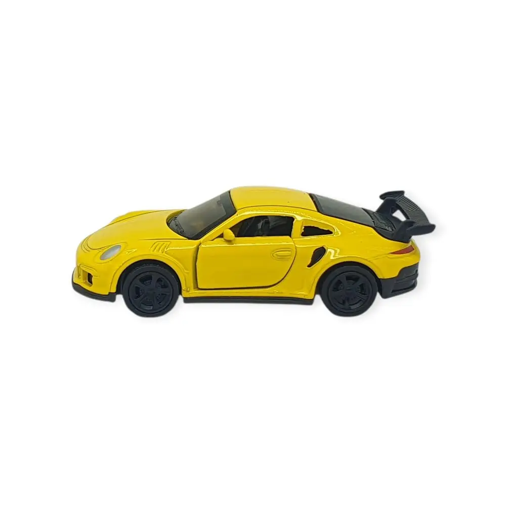 Çek Bırak Metal Küçük Arabalar 8 cm - 6411A-19 - Sarı - 1 ADET 4