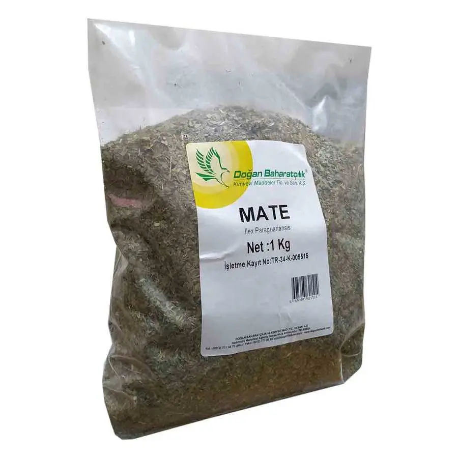 Mate Yaprağı Otu Doğal 1000 Gr Paket 4