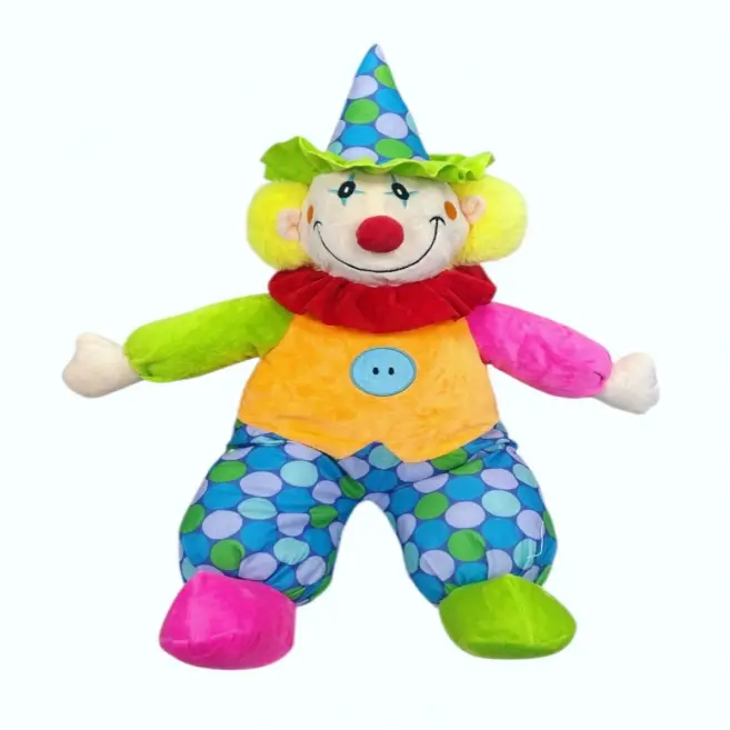 70 cm BÜYÜK BOY Palyaço Peluş Oyuncak Bebek 3