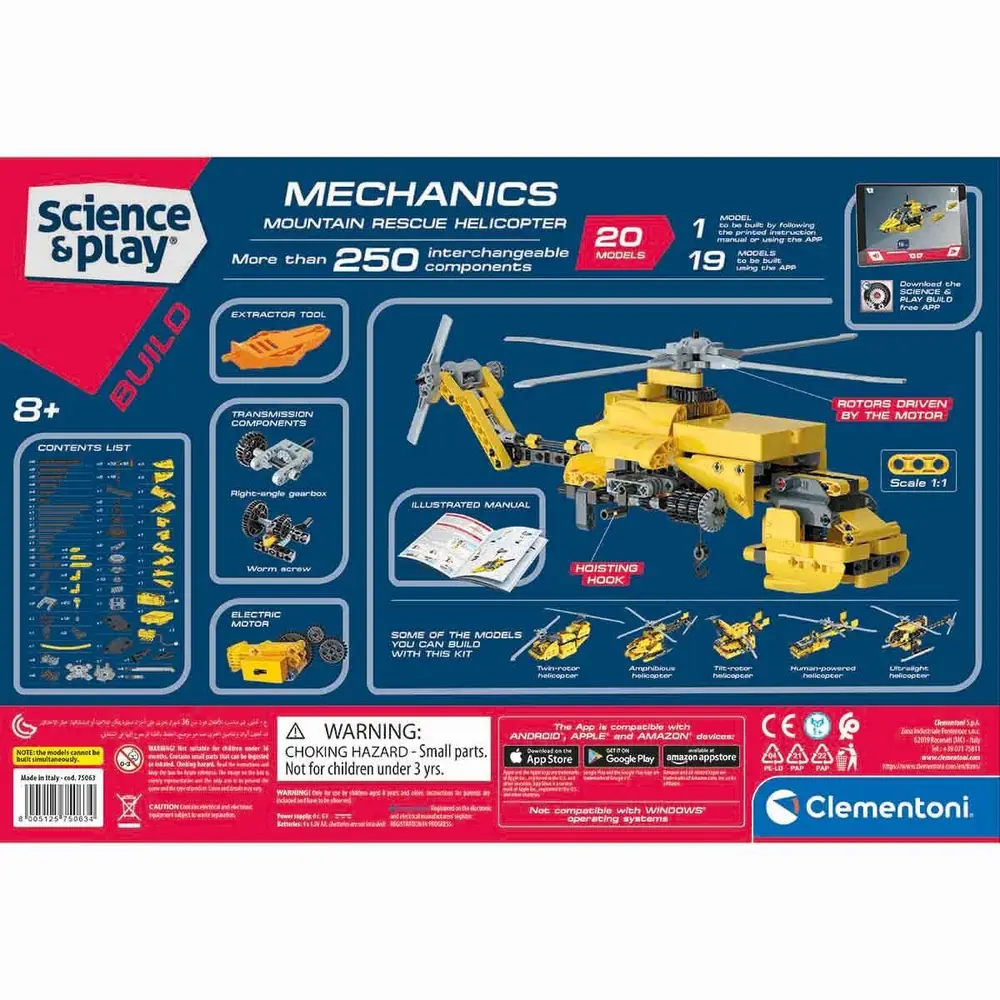 75063TR Kurtarma Helikopteri - Mekanik Laboratuarı +8 yaş 7