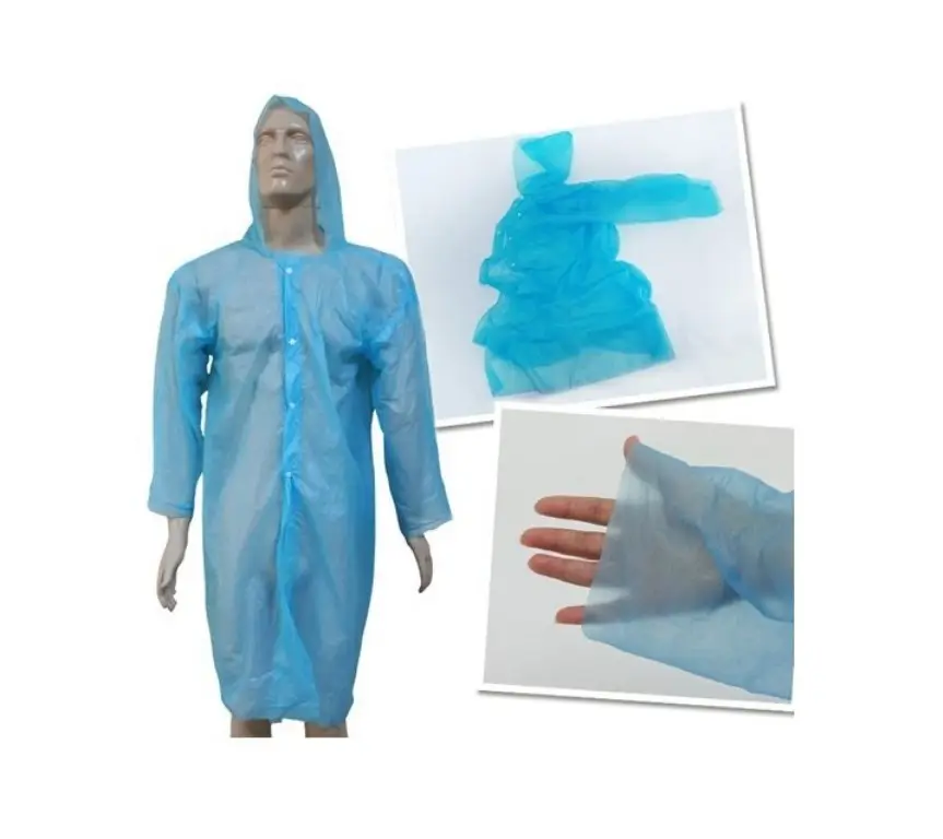 Tek Kullanımlık Çıtçıtlı Yağmurluk ( 5 Adet ) 3