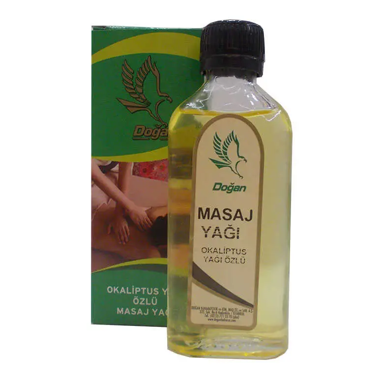 Okaliptuslu Masaj ve Bakım Yağı Cam Şişe 100 ML 5