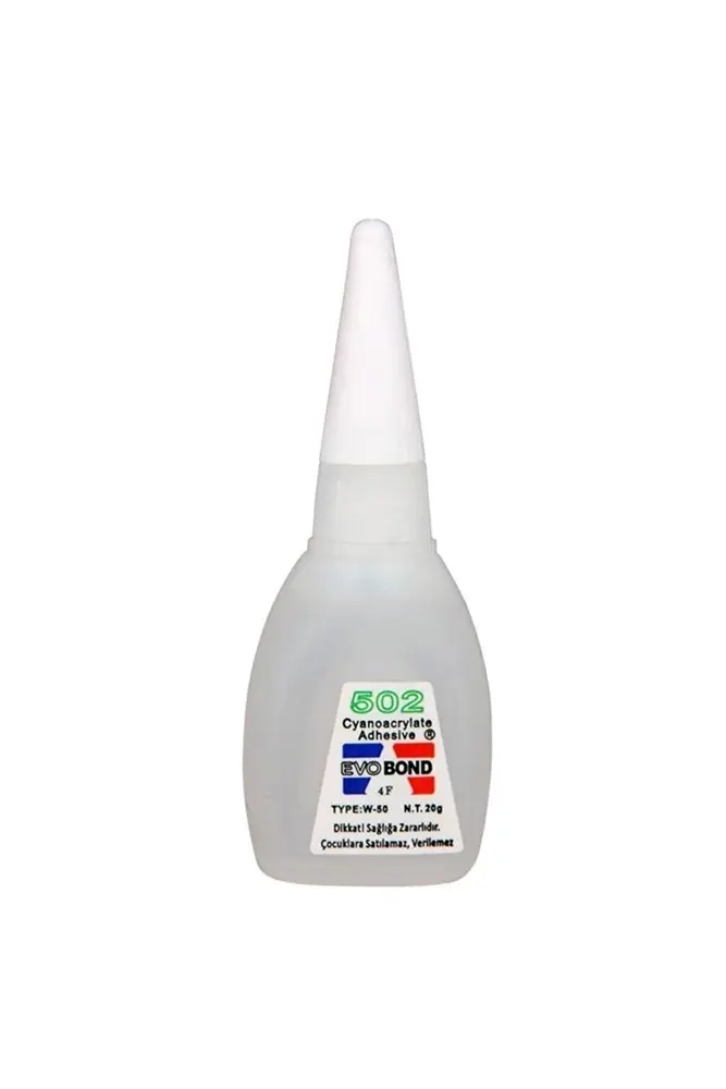 EvoBond 502 Jn Yapıştırıcısı Süper Glue 20 Gr 3