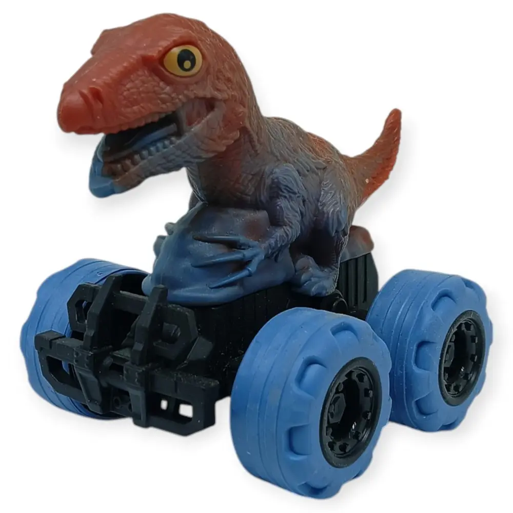 Sürtmeli Dinazor Arabalar cm - H-20 - T-Rex -Kahverengi - 1 ADET