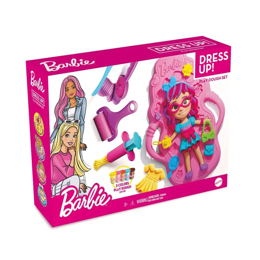 03927 BARBİE BEBEK GİYDİRME HAMUR SET 280 GR 3