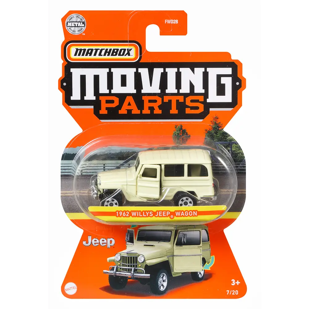 FWD28 Matchbox™ 1:64 Arabalar (Açılır parçalar) Asorti Seçilemez. 2