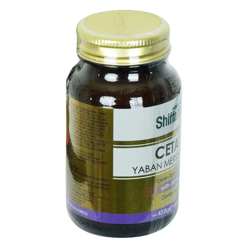 Shiffa Home Cetin Yaban Mersini Yaprağı Diyet Takviyesi 730 Mg x 60 4