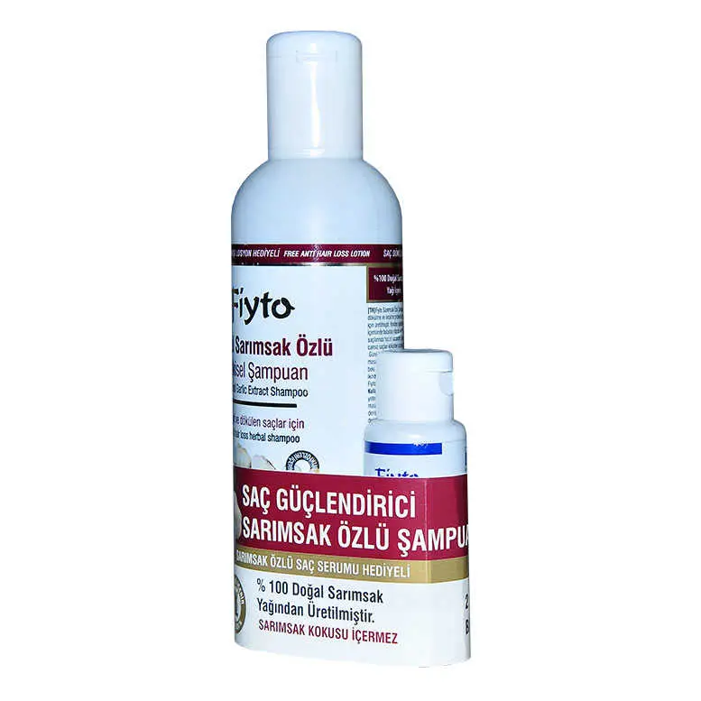 Doğal Sarımsak Özlü Şampuan 500 ML 4
