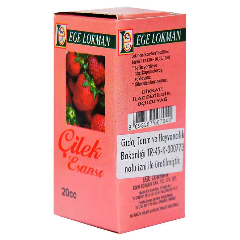Çilek Esansı 20 cc 3