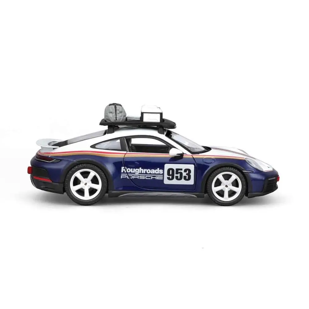 28029 Burago 1:24 Porsche 911 Dakar Model Araba -Sunman 4