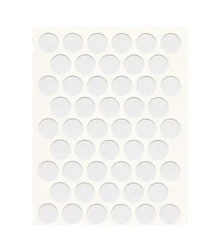 Yapışkanlı Vida Tapası (Beyaz) 10 mm