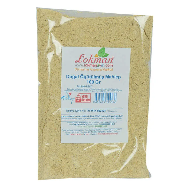Mahlep Öğütülmüş Saf Doğal 100 Gr Paket 3