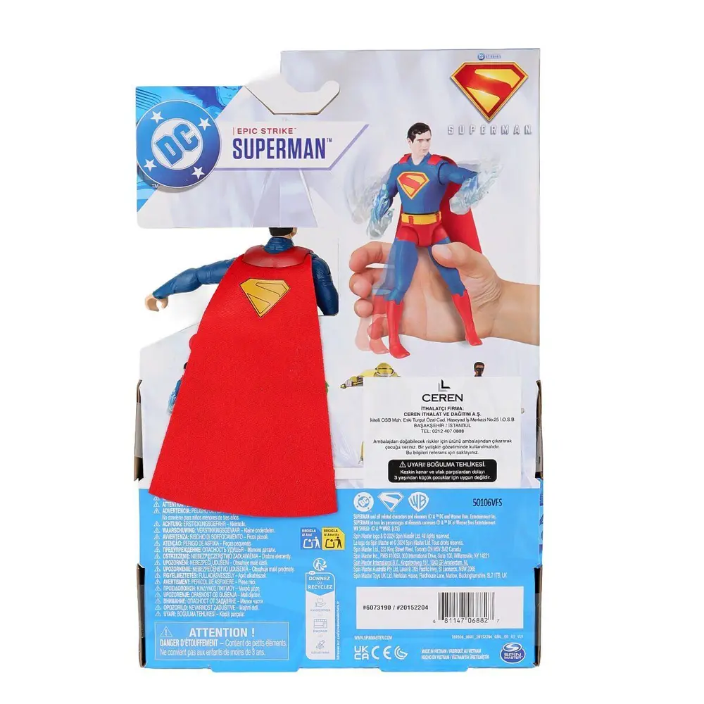 SPM-6073190 Superman Epic Strike  Figür 6